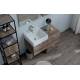 Lavabo 45X50 di ricambio in Ceramica per modello acquaceramica serie VOLA 45X50 BIANCO Colavene