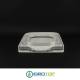 Copriwater per CIELO OPERA QUADRO come ORIGINALE TERMOINDURENTE BIANCO cerniera inox normale o rallentata soft close