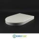 Copriwater per CIELO OPERA TONDO come ORIGINALE TERMOINDURENTE BIANCO cerniera inox normale o rallentata soft close