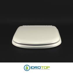 Copriwater Idel Standard CALLA ORIGINALE BIANCO I.S. Cerniera Cromo-Sedile-Asse Wc