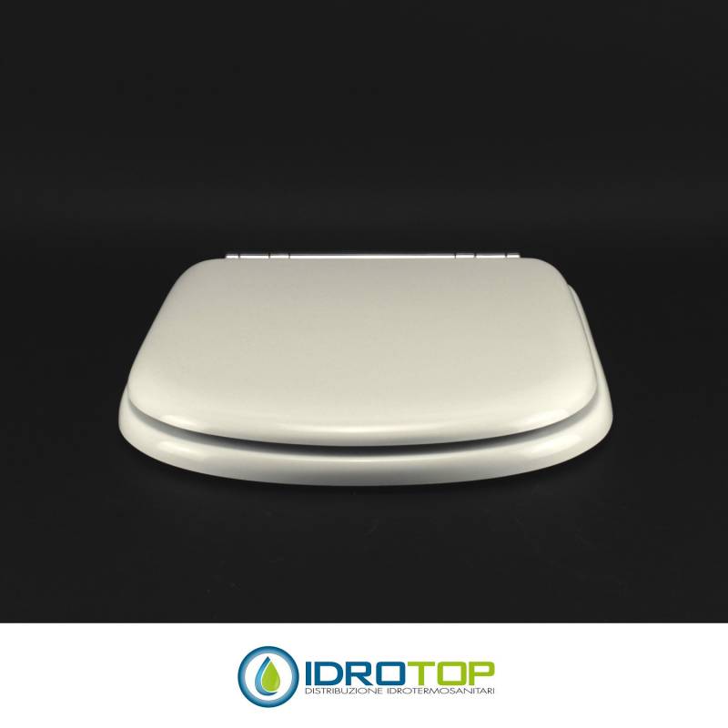 Copriwater Idel Standard CALLA ORIGINALE BIANCO I.S. Cerniera Cromo-Sedile-Asse Wc