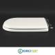Copriwater per Ideal Standard CALLA BIANCO EURO con cerniera ORIGINALE cromo