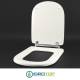 Copriwater per Ideal Standard CALLA BIANCO EURO con cerniera ORIGINALE cromo