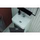 Lavabo 45X35 MINI con MOBILE SOSPESO, lavabo Ceramica, apertura dx QUATTRO COLORAZIONI  Colavene