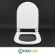 Sedile Copriwater Flaminia  VALENTINE I.VERS. BIANCO  Cerniera Cromo-