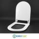 Sedile Copriwater Flaminia  VALENTINE I.VERS. BIANCO  Cerniera Cromo-