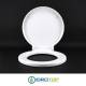 Copriwater per ARKE' GALASSIA come ORIGINALE TERMOINDURENTE BIANCO cerniera inox normale 