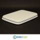 Copriwater Ideal Standard  VELARA  BIANCO I.S.  Cerniera Rallentata Soft Close Cromo-Sedile-Asse Wc