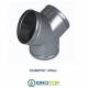 Raccordo a Y diam.120 mm.Distributore per Aria Calda, Fredda e Ventilazione