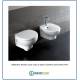 AMBIENTE VASO E BIDET SOSPESO serie ERIKA PRO