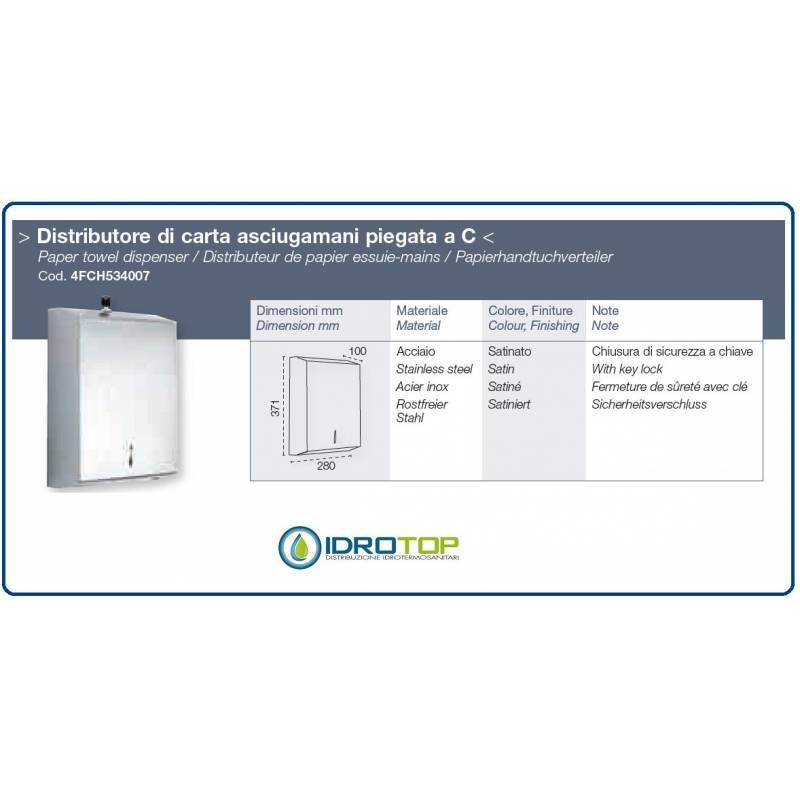 DISTRIB.CARTA MANI piega C