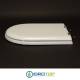 Copriwater Keramag COURREGE SOSPESO BIANCO Sedile Wc Coprivaso Asse