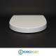 Copriwater per ESEDRA BULL come ORIGINALE TERMOINDURENTE BIANCO cerniera inox normale o rallentata soft close