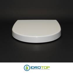 Copriwater per ESEDRA BULL come ORIGINALE TERMOINDURENTE BIANCO cerniera inox normale o rallentata soft close