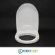 Copriwater per ESEDRA BULL come ORIGINALE TERMOINDURENTE BIANCO cerniera inox normale o rallentata soft close