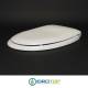 Copriwater Rak KARLA cerniera in nylon Originale Sedile Asse Wc 
