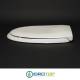 Copriwater Rak KARLA cerniera in nylon Originale Sedile Asse Wc 