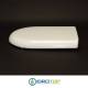 Copriwater per HATRIA MARILYN come ORIGINALE AVVOLGENTE TERMOINDURENTE BIANCO cerniera inox