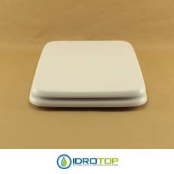 Copriwater per IDEAL STANDARD VELARA BIANCO I.S. CERNIERA A TUBETTO Cromo-Sedile-Asse Wc