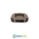 Copriwater per G.S.I OLD ANTEA Colore NOCE MASSELLO Cerniera cromo-Sedile-Asse Wc