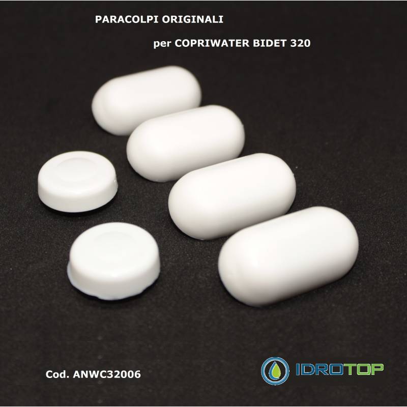 PARACOLPI DI RICAMBIO copriwater bidet x articolo 320 ORIGINALE - Idrotop