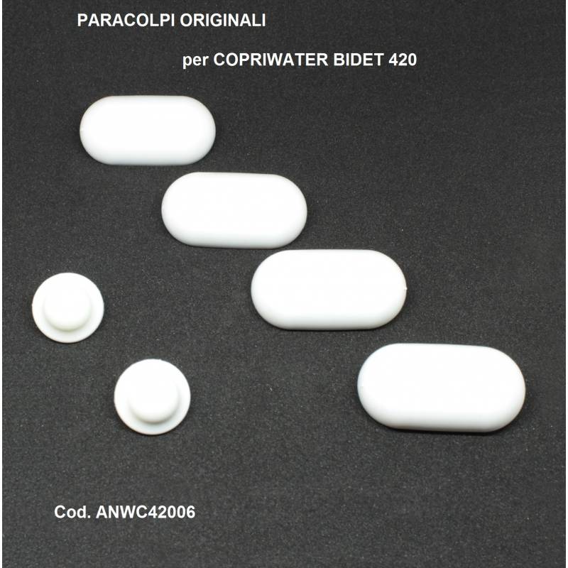 PARACOLPI DI RICAMBIO Copriwater Bidet x articolo 420 ORIGINALE