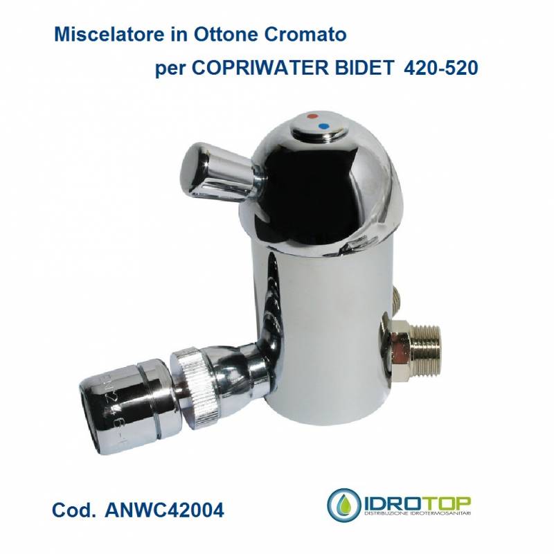 MISCELATORE OTTONE RICAMBIO copriwater bidet x articolo 420-520 ORIGINALE