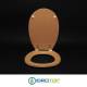 Copriwater Pozzi Ginori AURA-PIEMONTESINA WHISKY  Cerniera Rallentata Soft Close Cromo-Sedile-Asse Wc