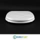 Copriwater per HIDRA SMARTY BIANCO CON DECORO Cerniera Cromo