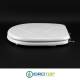 Copriwater per HIDRA SMARTY BIANCO CON DECORO Cerniera Cromo