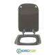 Copriwater Ideal Standard  CONCA CASTORO  Cerniera Cromo-Sedile-Asse Wc