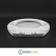Copriwater Hatria ERIKA PRO ORIGINALE BIANCO cerniera inox normale o rallentata soft close Sedile-Asse Wc