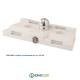 PORTA MIX CON RUBINETTERIA OTTONE RICAMBIO copriwater bidet x articolo 120-320 ORIGINALE