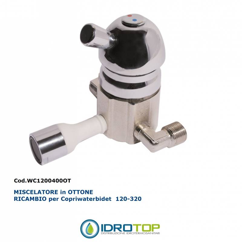 MISCELATORE OTTONE RICAMBIO copriwater bidet x articolo 120-320 ORIGINALE