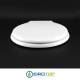 Copriwater Pozzi Ginori MONTEBIANCO BIANCO  Cerniera Rallentata Soft Close Cromo-Sedile-Asse Wc 