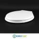 Copriwater Pozzi Ginori MONTEBIANCO BIANCO  Cerniera Rallentata Soft Close Cromo-Sedile-Asse Wc 