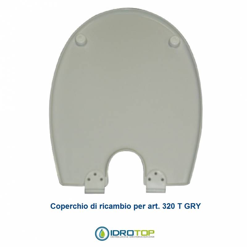 COPERCHIO DI RICAMBIO TERMOINDURENTE copriwater bidet x articolo 320 ORIGINALE
