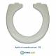 ANELLO DI RICAMBIO POLIESTERE copriwater bidet x articolo 120L ORIGINALE