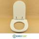 Copriwater Ideal Standard  ALA SOSP. BIANCO I.S.  Cerniera Rallentata Soft Close Cromo-Sedile-Asse Wc
