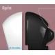 Copriwater per FLAMINIA SPIN come ORIGINALE AVVOLGENTE TERMOINDURENTE BIANCO cerniera inox normale o rallentata soft close