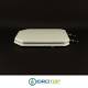 Copriwater 1930 OTTAGONALE Bianco Cerniera Rallentata Soft Close Cromo-Duravit