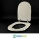 Copriwater Cesame  ARETUSA BIANCO Cerniera Rallentata Soft Close Cromo-Sedile-Asse Wc