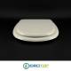 Copriwater Cesame  ARETUSA BIANCO Cerniera Rallentata Soft Close Oro-Sedile-Asse Wc