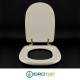 Copriwater Cesame  ARETUSA BIANCO Cerniera Rallentata Soft Close Oro-Sedile-Asse Wc