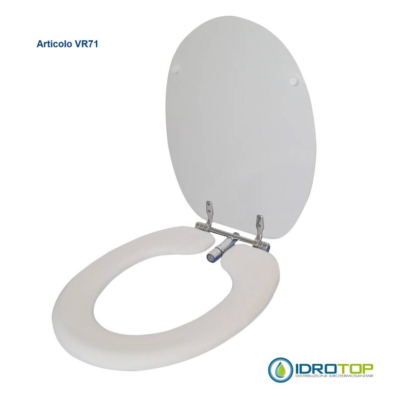 Copriwater Bidet VR71 Sedile con funzione BIDET incorporata- Senza Miscelatore e Flessibili