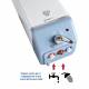 Scaldabagno Elettrico B 14 LT completo di Miscelatore Doccetta e Flessibile-Idrotop