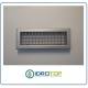 Bocchette Griglie 800X100mm ALLUMINIO con Alette orientabili Singolarmente