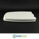 Copriwater per GEBERIT ALLIA CHEVERNY BIANCO cerniera cromo normale o rallentata soft close