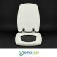 Copriwater per GEBERIT ALLIA CHEVERNY BIANCO cerniera cromo normale o rallentata soft close