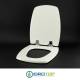 Copriwater per GEBERIT ALLIA CHEVERNY BIANCO cerniera cromo normale o rallentata soft close